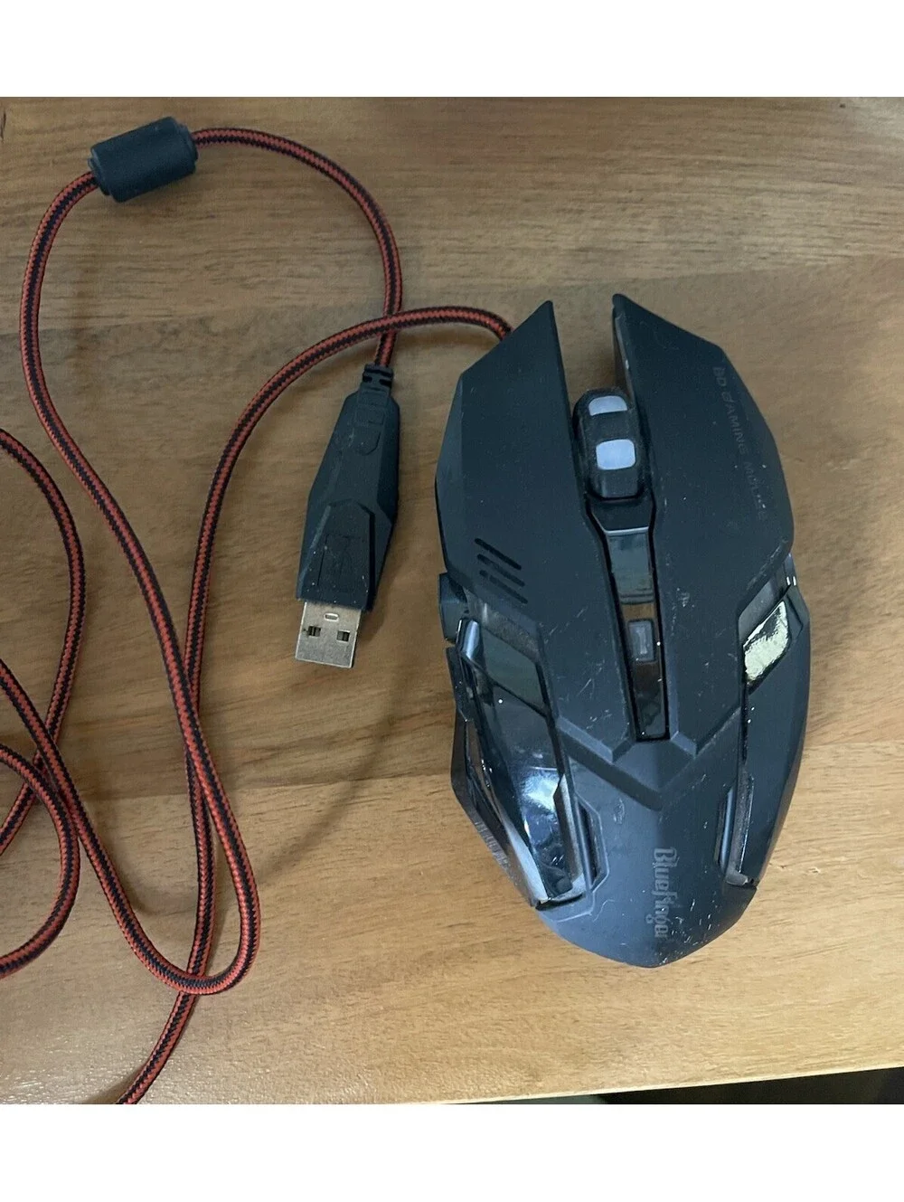 BlueFinger Gaming Backlit Mouse USB